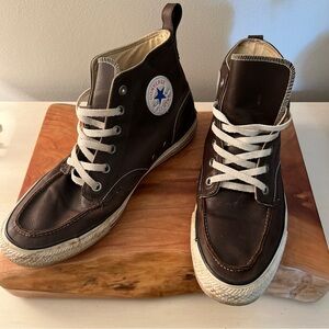 Size 10 - Converse Chuck Taylor All Star Hiker High Chocolate leather